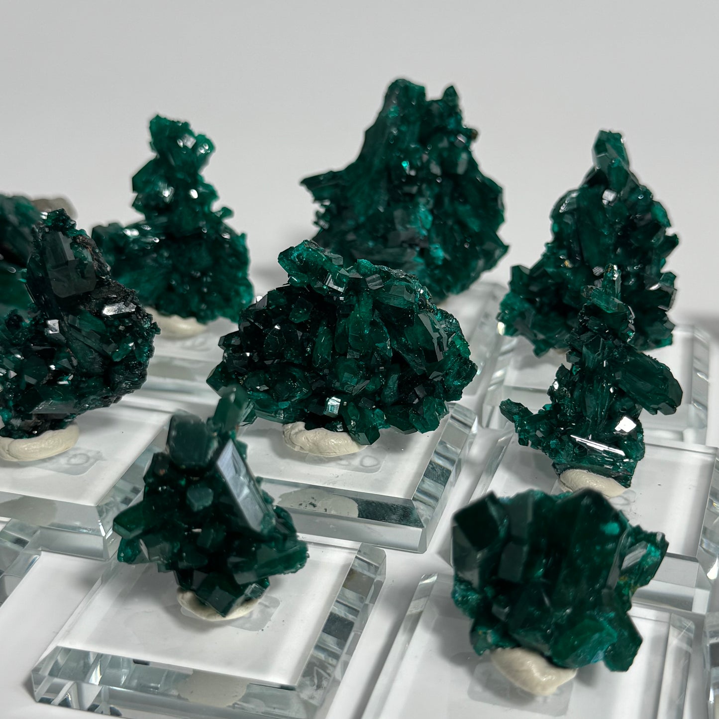 Dioptase Specimen from Mindouli, DRC: You Choose