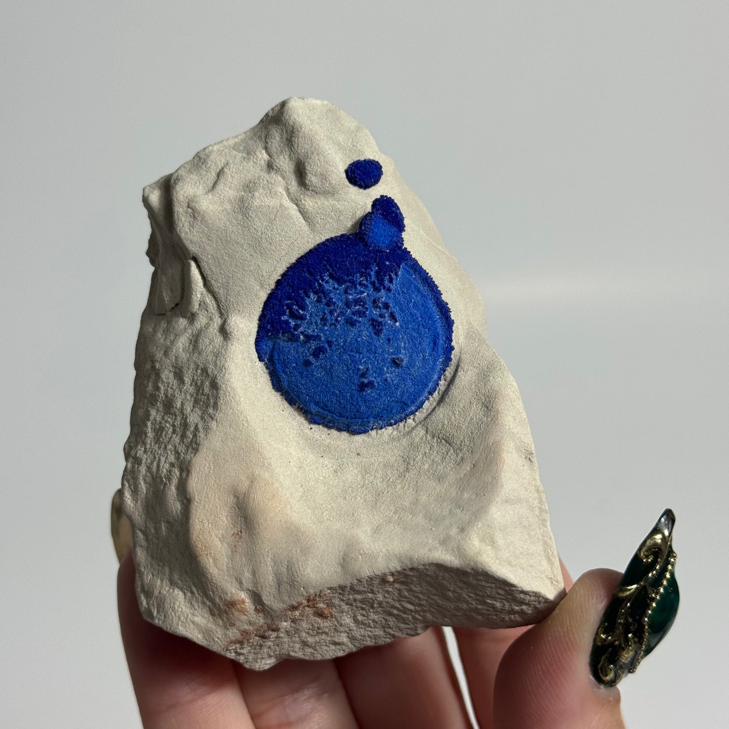 Azurite Sun Specimen from Malbunka Copper Mine, Areyonga, Australia: You Choose