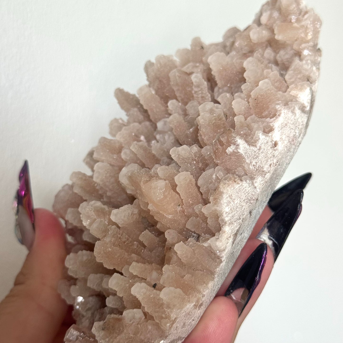 Pink “Coral” Calcite Specimen from Hubei, China