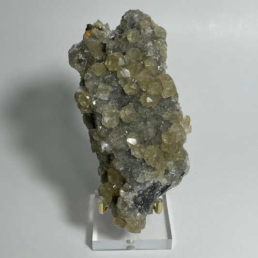 Calcite and Quartz Specimen from Longyan, China “B"