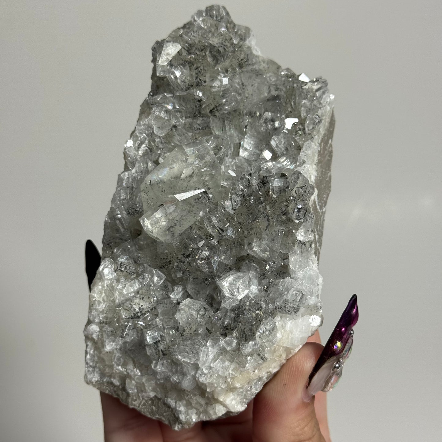 Calcite with Marcasite Inclusions Specimen from Linwood Mine, Iowa: You Choose