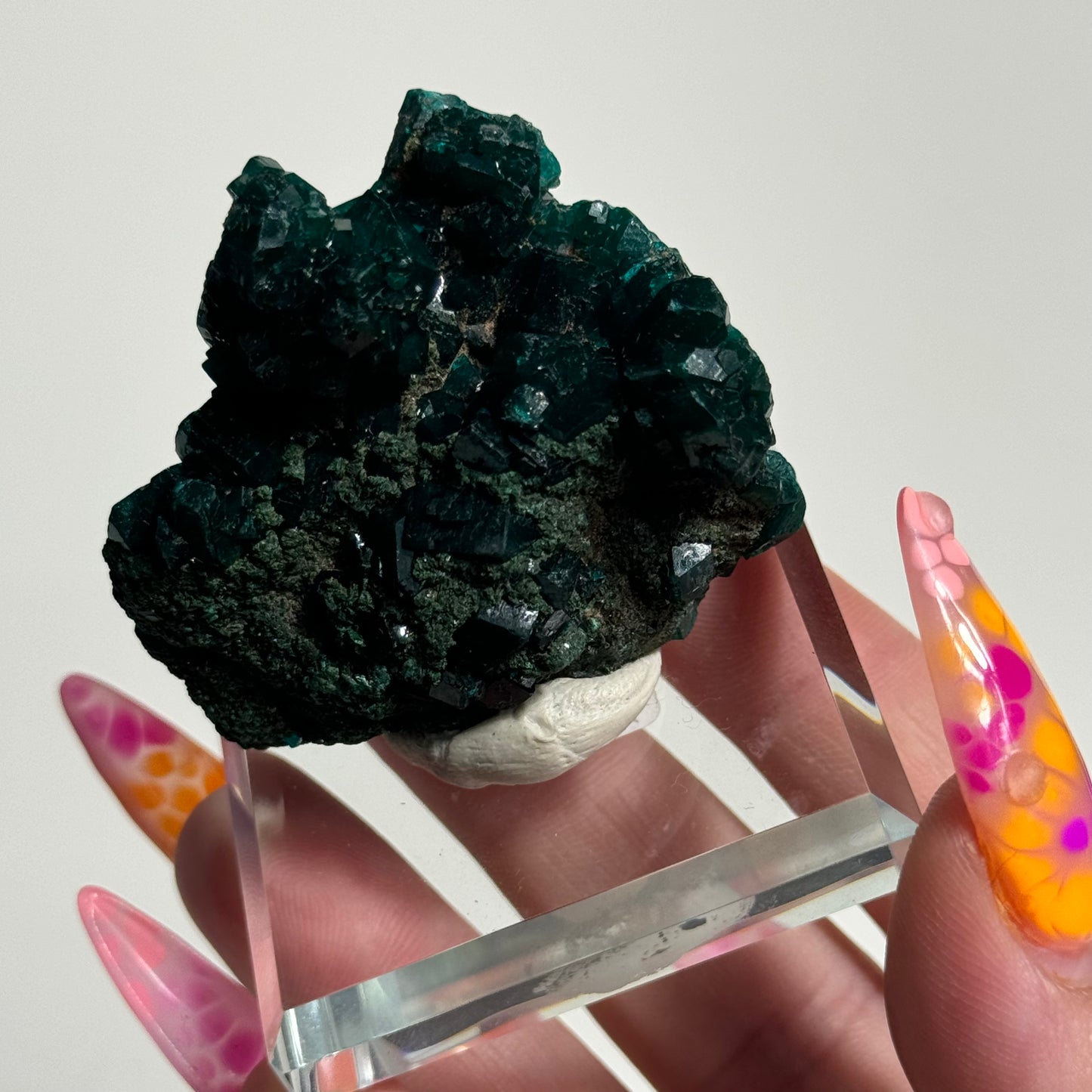 Dioptase Specimen from the Tantara Mine, DR Congo: You Choose