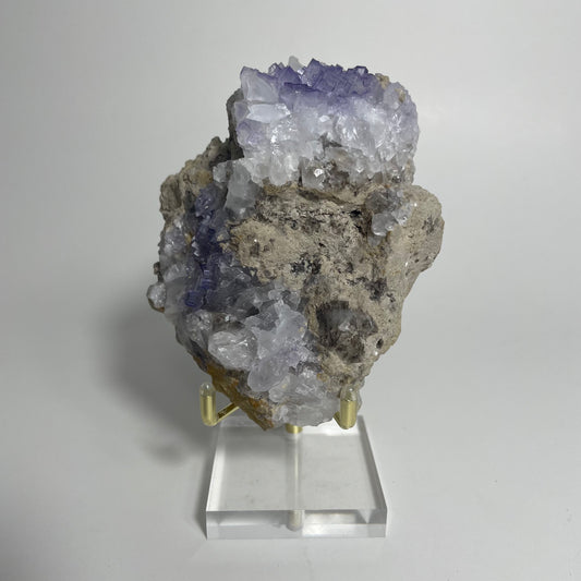 Purple Fluorite Specimen from the Tule Mine, Mexico