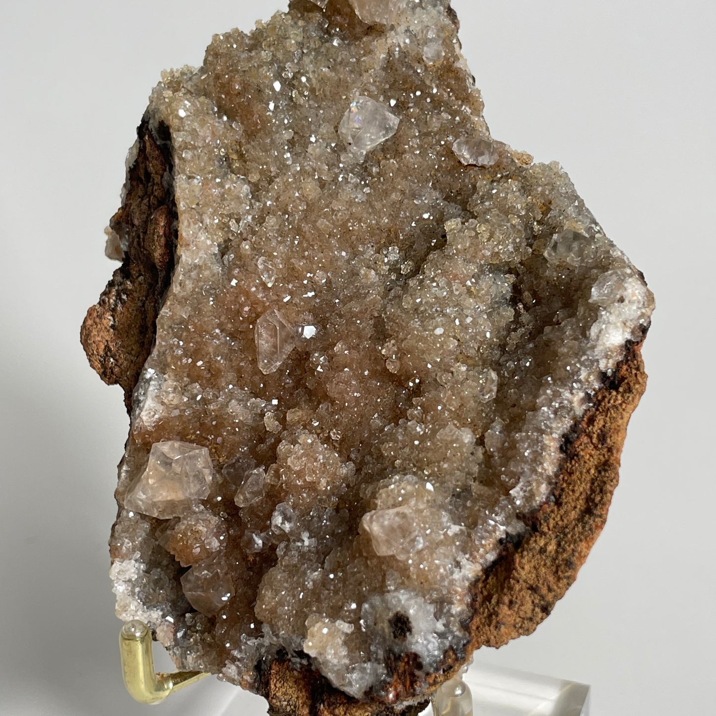 Calcite with Hematite Specimen from Santa Eulalia, Mexico "B"