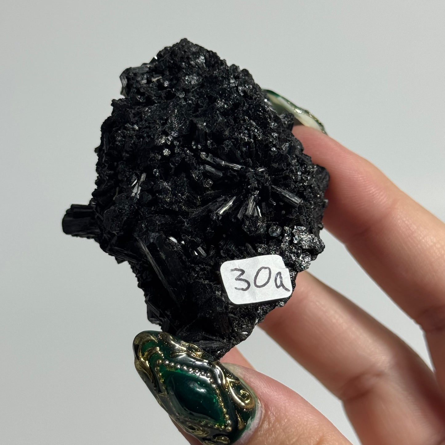 Black Tourmaline Specimen from Erongo Mountains, Namibia: You Choose