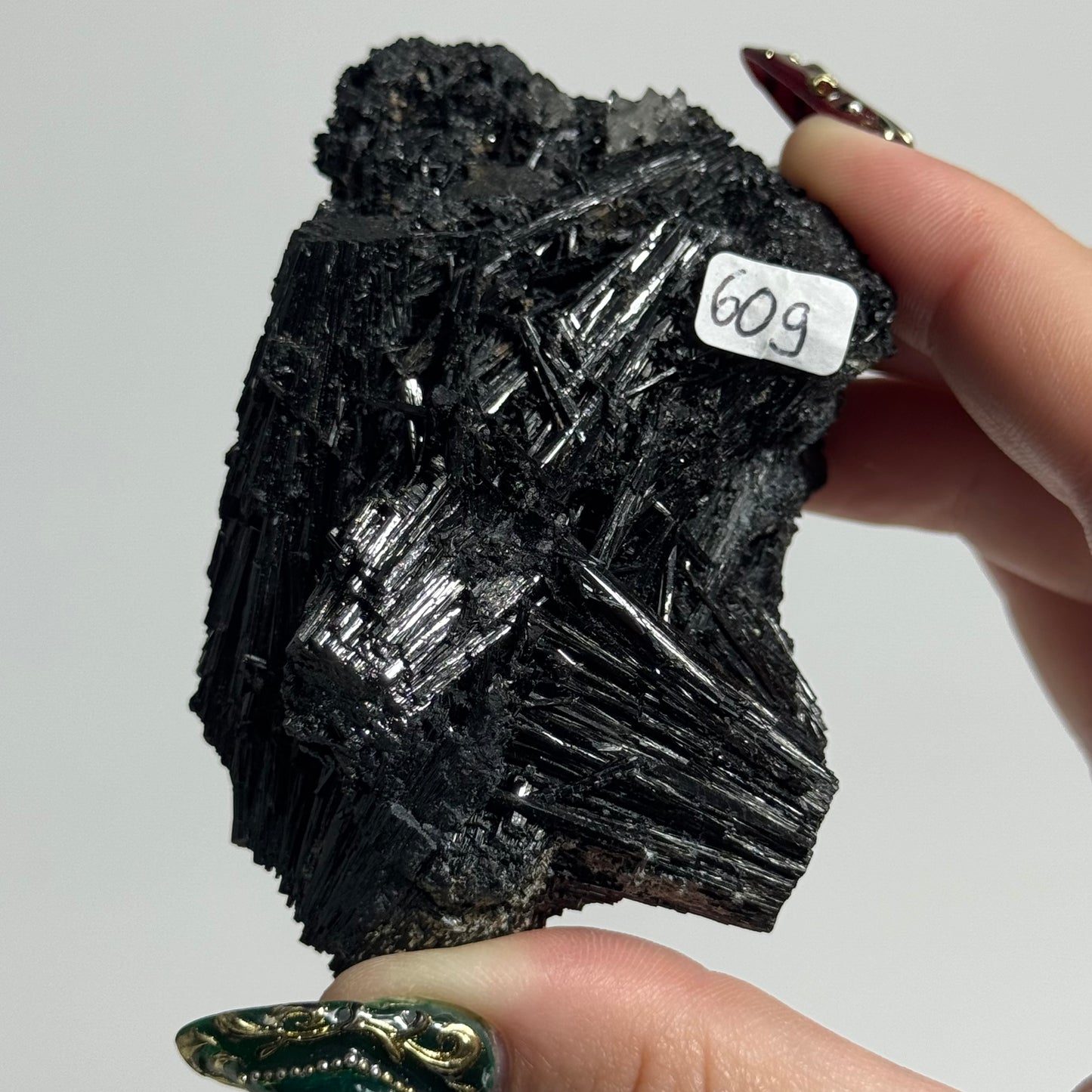 Black Tourmaline Specimen from Erongo Mountains, Namibia: You Choose