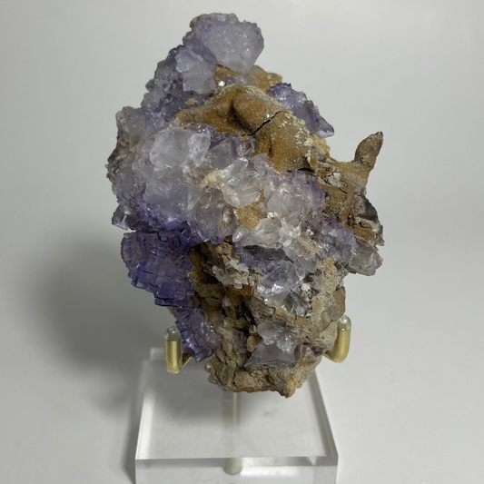 Purple Fluorite Specimen from the Tule Mine, Mexico