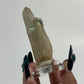 Vanadium Beryl on Quartz Specimen from Nasarawa Egon, Nigeria: You Choose