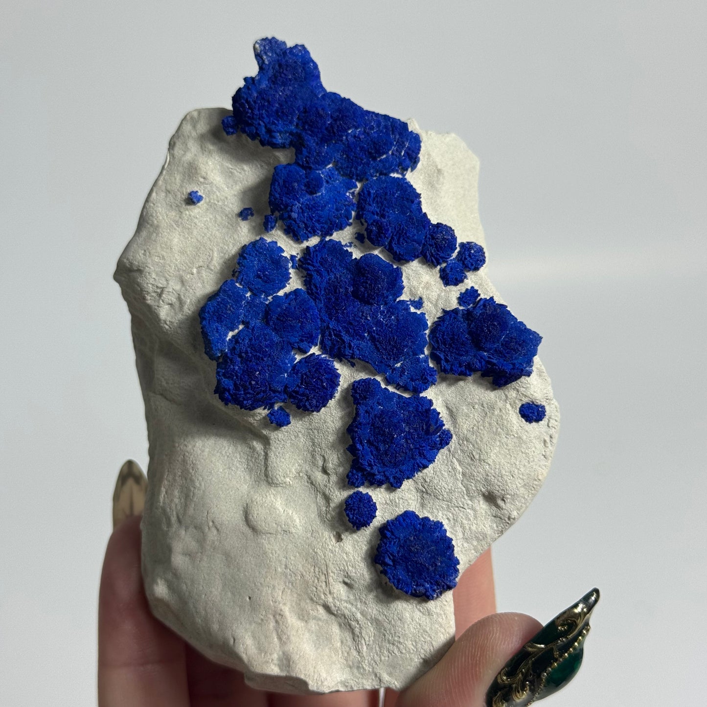 Azurite Sun Specimen from Malbunka Copper Mine, Areyonga, Australia: You Choose