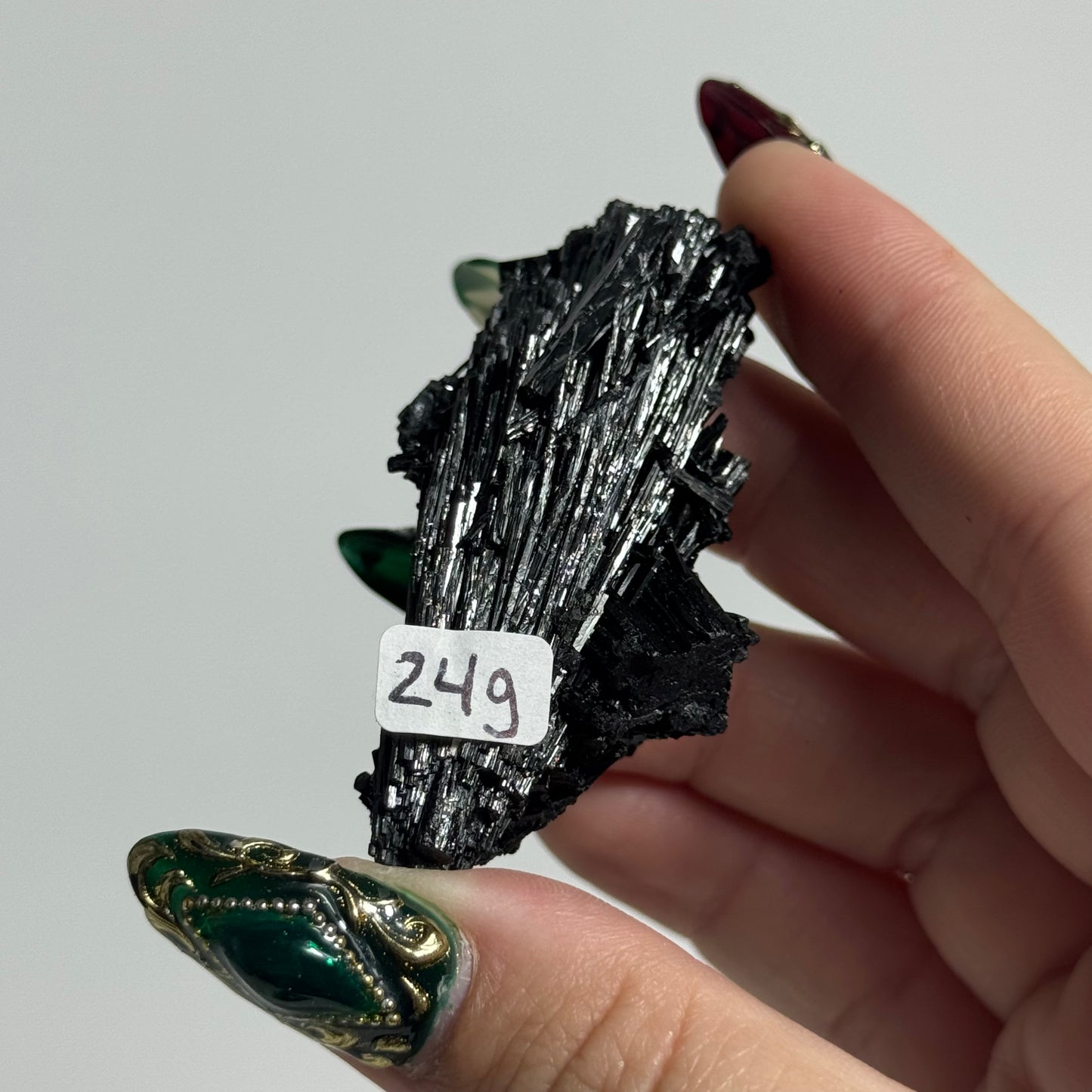 Black Tourmaline Specimen from Erongo Mountains, Namibia: You Choose