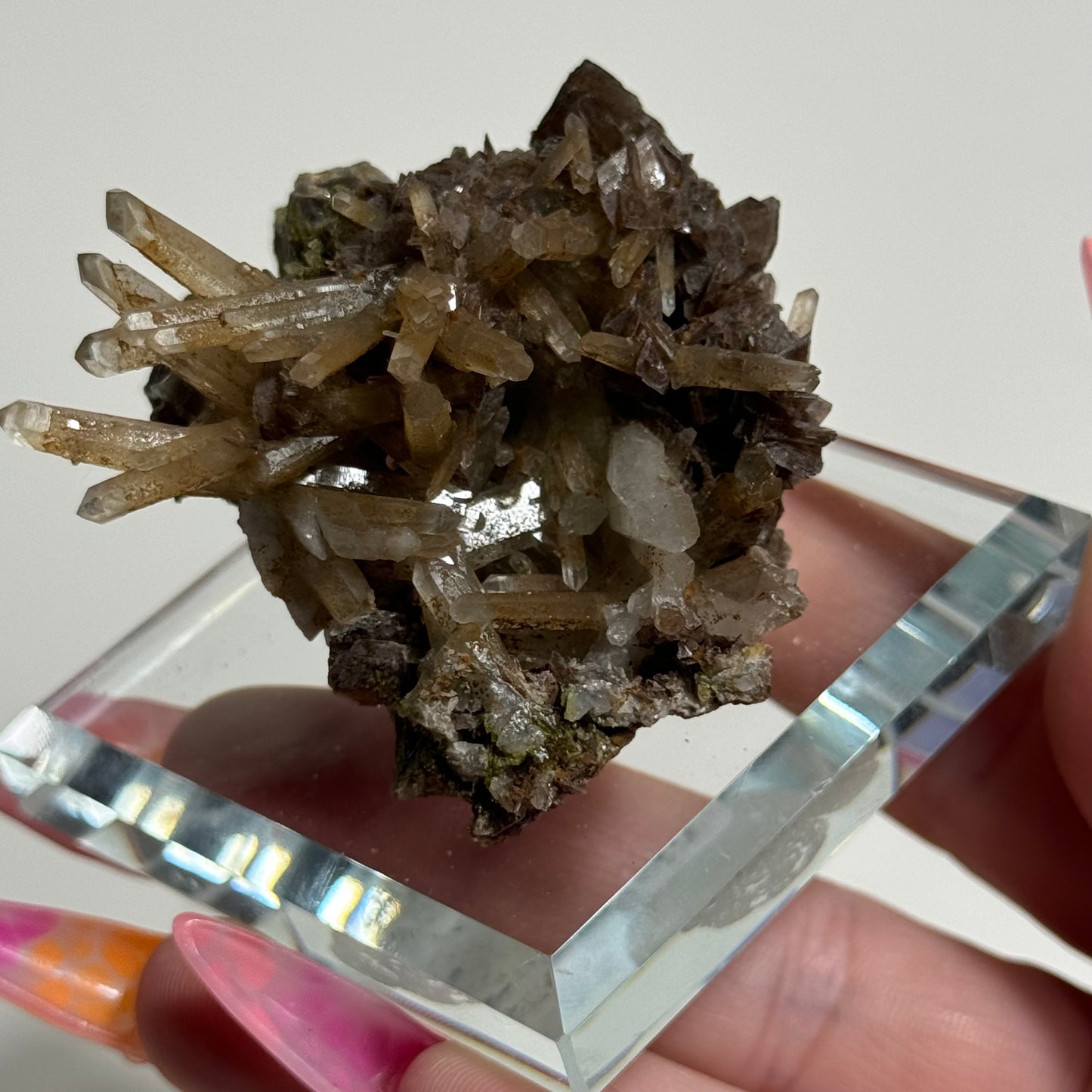 Axinite with Epidote Specimen from Lima, Peru: You Choose