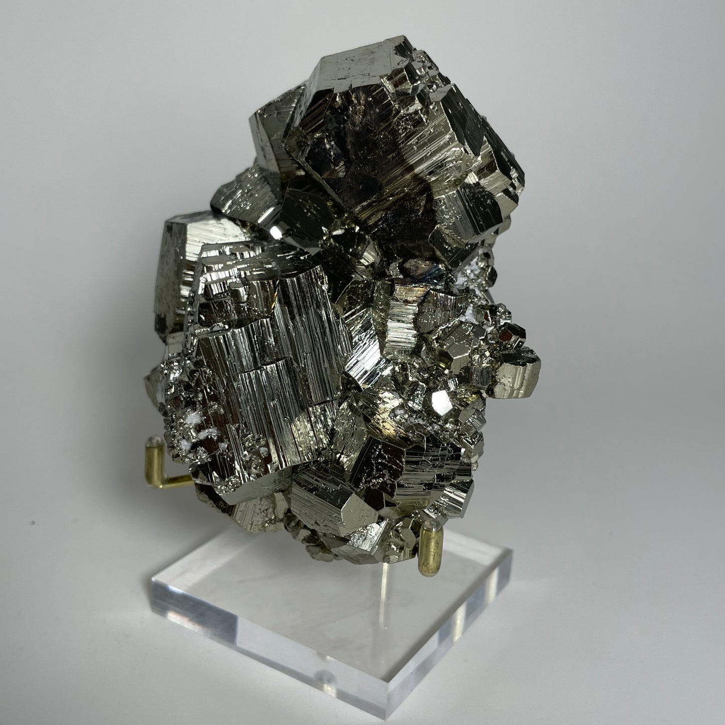 Pyrite Specimen from the Racracancha Mine, Peru “E"