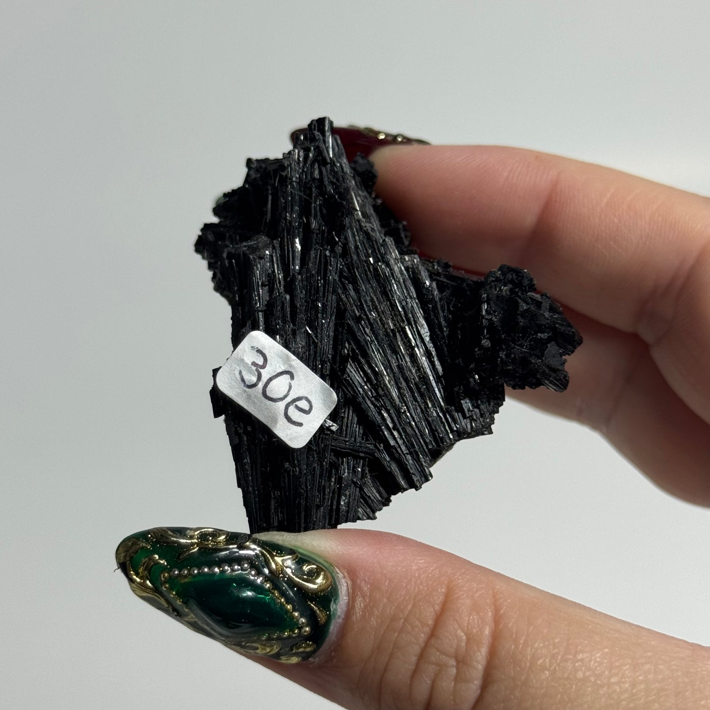 Black Tourmaline Specimen from Erongo Mountains, Namibia: You Choose