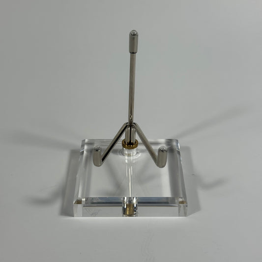 Silver Specimen Stand (Size 4)