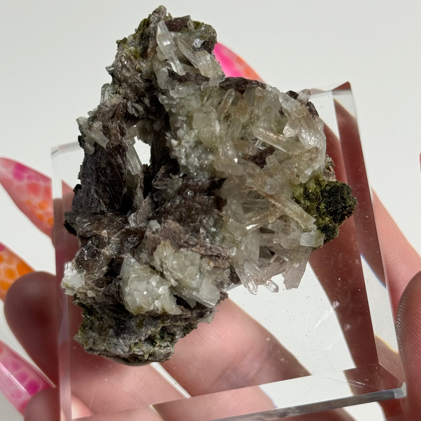 Axinite with Epidote Specimen from Lima, Peru: You Choose