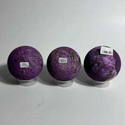 Purpurite Sphere from Minas Gerais, Brazil: You Choose