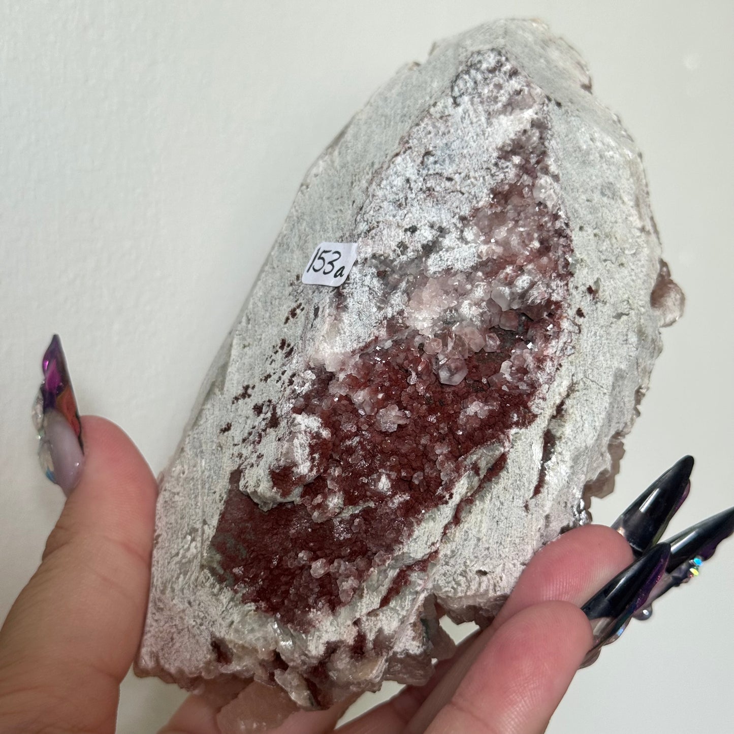 Pink “Coral” Calcite Specimen from Hubei, China