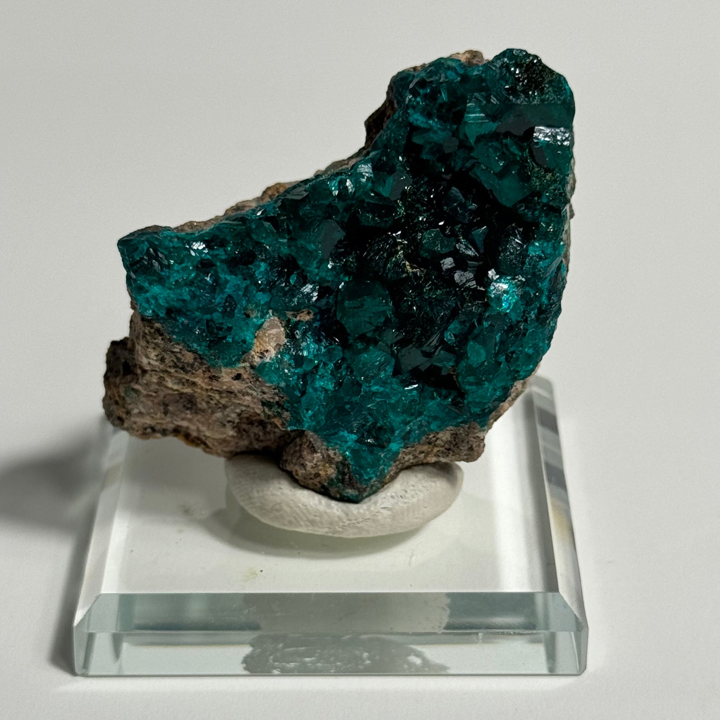 Dioptase Specimen from the Tantara Mine, DR Congo: You Choose