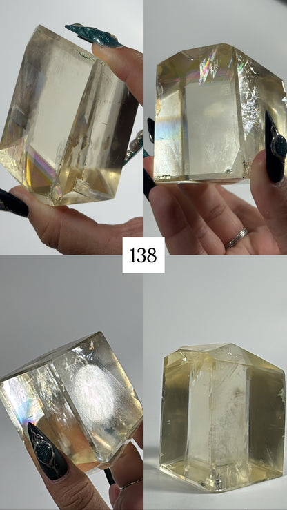 Optical Calcite XL Freeforms from Indonesia: You Choose