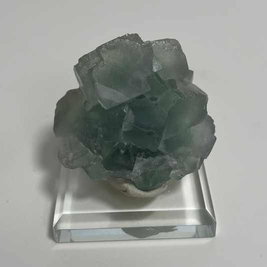 Fluorite with Candle Quartz Specimen from Huanggangliang Mine, China “R"