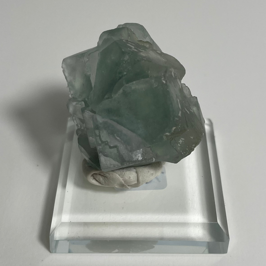 Fluorite with Candle Quartz Specimen from Huanggangliang Mine, China “L"