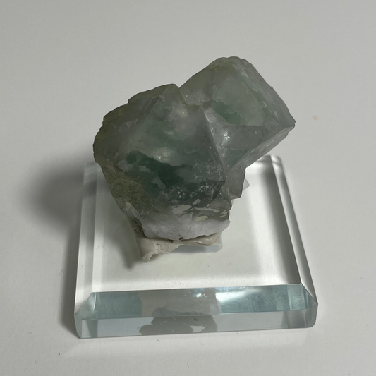 Fluorite with Candle Quartz Specimen from Huanggangliang Mine, China “N"