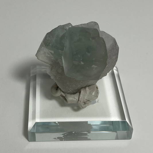 Fluorite with Candle Quartz Specimen from Huanggangliang Mine, China “A"