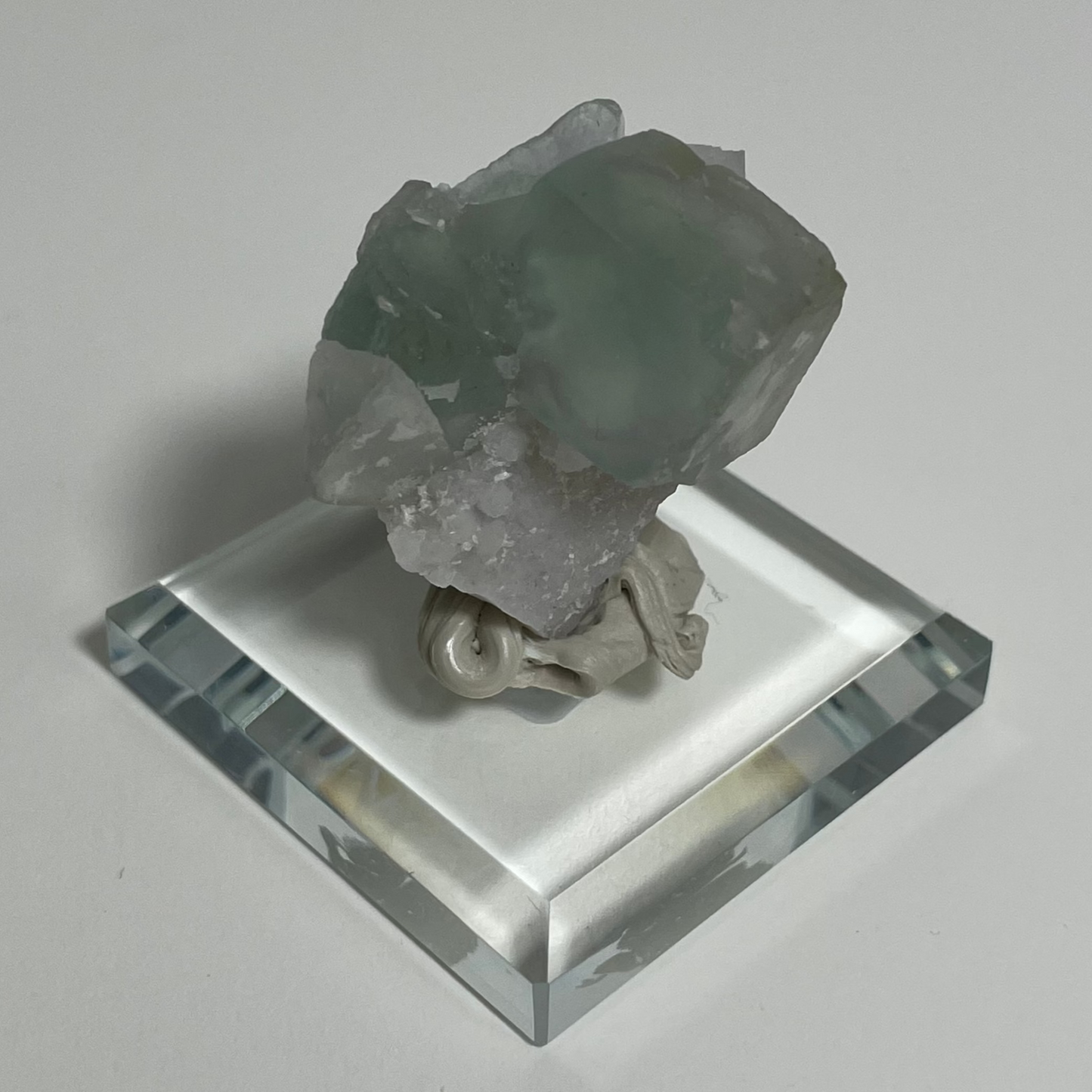 Fluorite with Candle Quartz Specimen from Huanggangliang Mine, China “A"