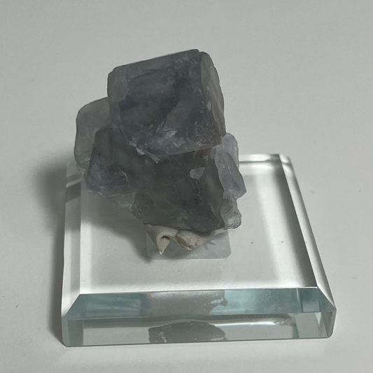 Fluorite with Candle Quartz Specimen from Huanggangliang Mine, China “K"