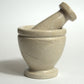 Marble Mortar & Pestle (Tan)