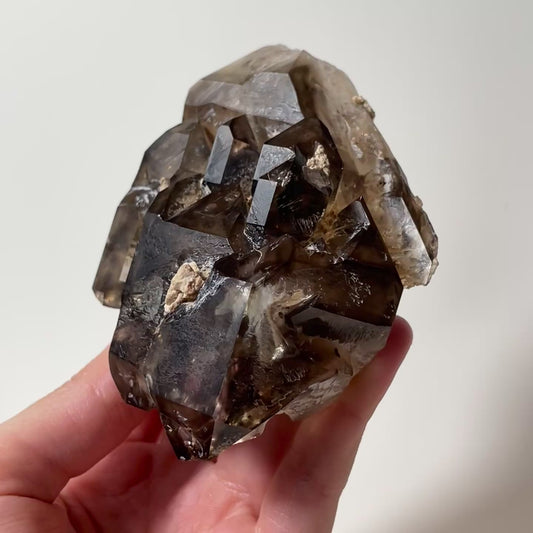 Smokey Quartz Specimen from the Goboboseb Mountains, Namibia