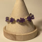 Grape Agate Sterling Silver Toggle Bracelet: You Choose