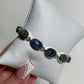 Labradorite Sterling Silver Toggle Clasp Bracelet