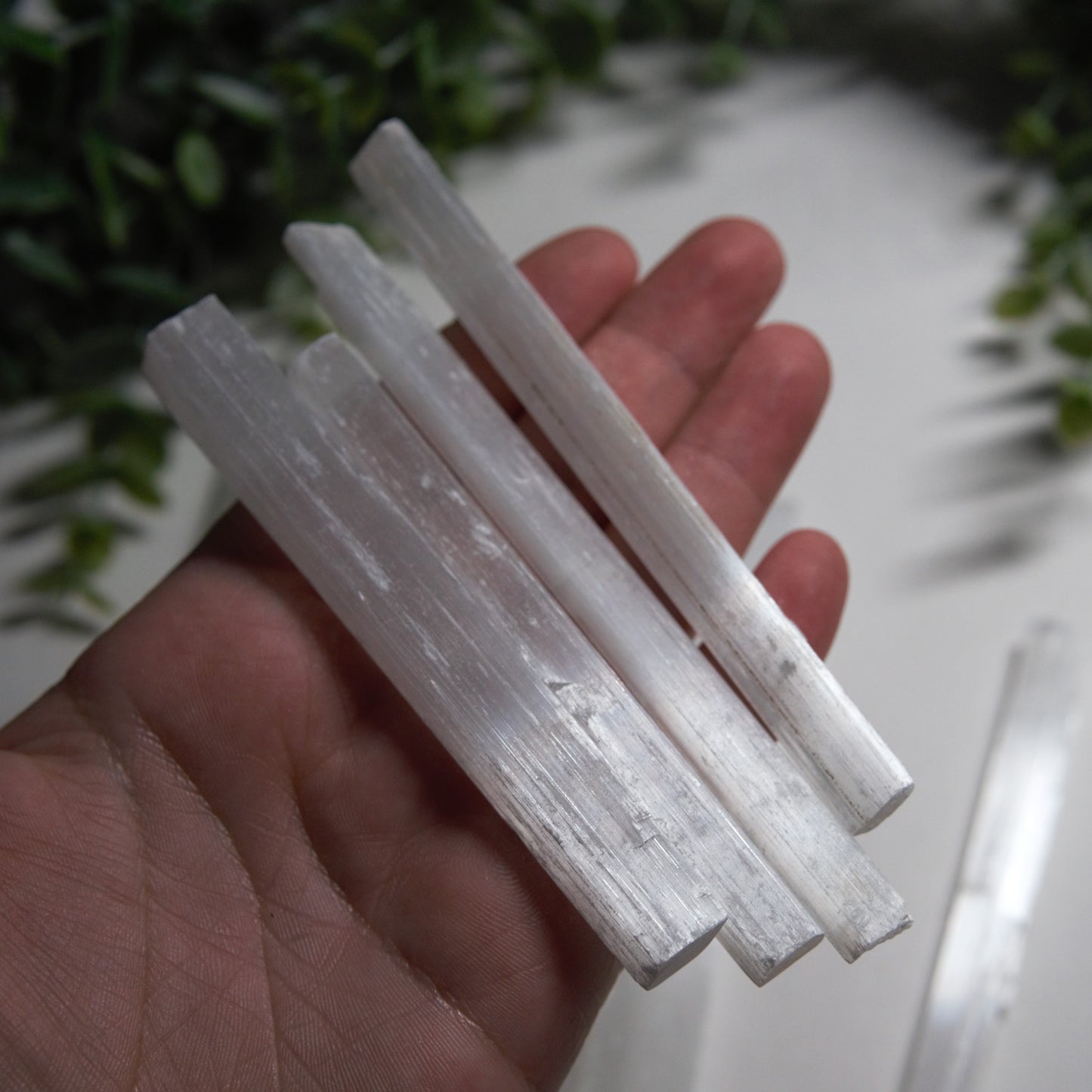 Satin Spar Selenite Wand